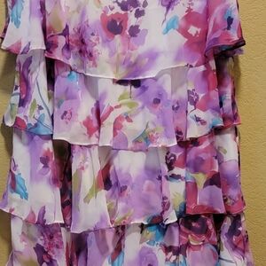 Floral Layered Dress